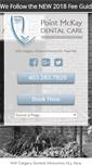 Mobile Screenshot of pointmckaydental.com